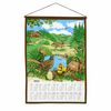 Tekstilni koledar 2024 Lovec s palico, 45 x 65 cm