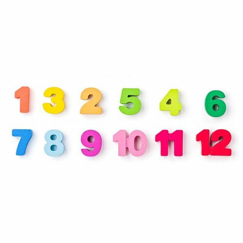 Woody Дидактичний годинник з лічбою, діаметр 30,5 см