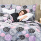 Lenjerie de pat din crep 4Home Pink illusion,  160 x 200 cm, 70 x 80 cm