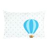 Bellatex Kissen VIOLA Luftballon blau, 40 x 60 cm