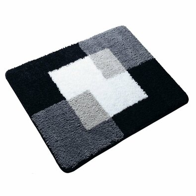 RIDDER 7103807 Érmés fürdőszobaszőnyegcsúszásgátlóval 55 x 50 cm, szürke