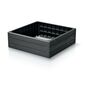 Hochbeet BASE WOODY Anthrazit, 75,6 x 25 x 75,6 cm