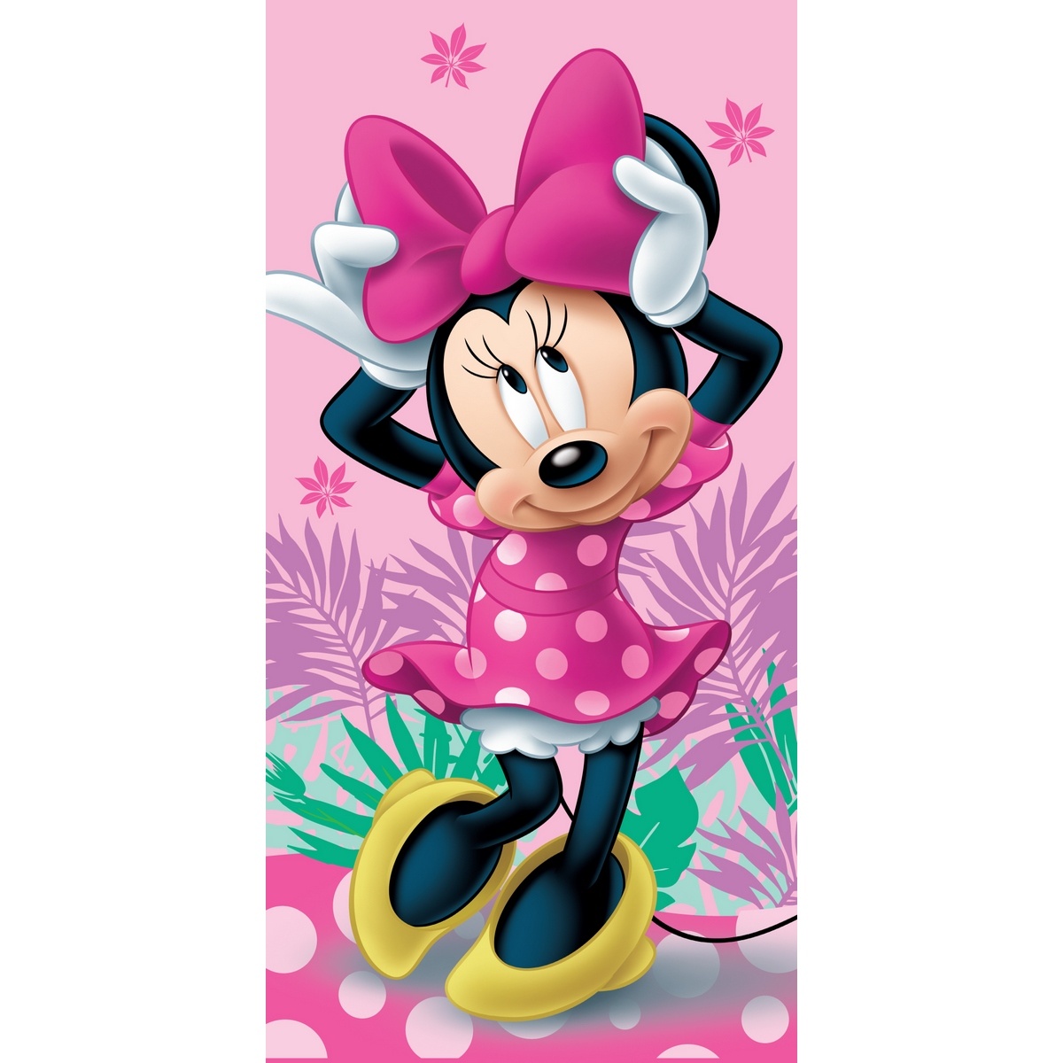 Obrázok Jerry Fabrics Osuška Minnie pink 02, 70 x 140 cm