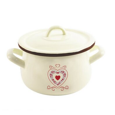 Orion Emaille-Topf mit Deckel Tonca, 20 cm