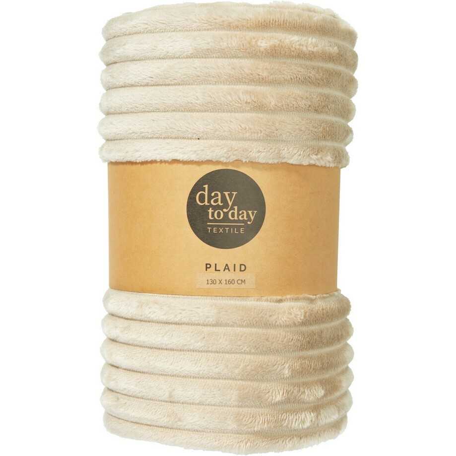Koc Stripes Beige, 130 x 160 cm