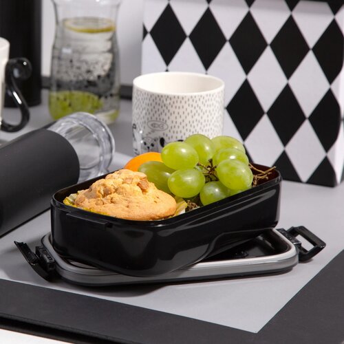 Altom Snackbox 21,5 x 11,5 x 5,5 cm, schwarz