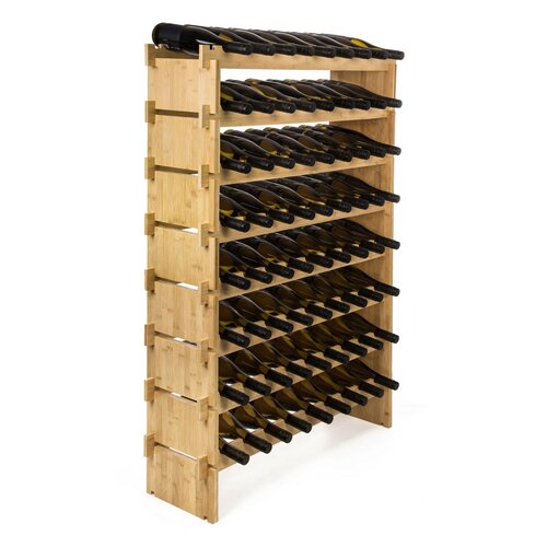 G21 Bambus-Weinregal, 72 Flaschen