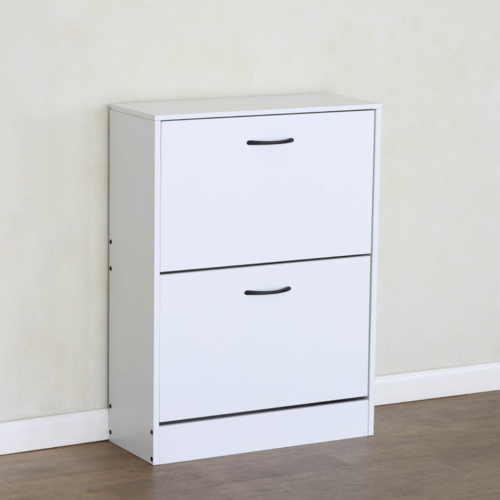 Botník BOTNIX, 2 patra, bílá