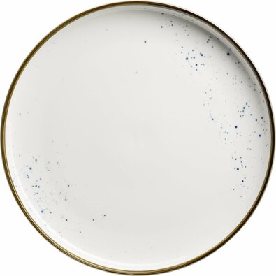 Mäser Plytký tanier Pintar Biele modré bodky 27 cm