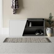 Dulap pentru pantofi Fiona White and Anthracite