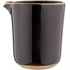 Altom Porzellan-Milchkännchen Palazzo milk 250 ml, schwarz