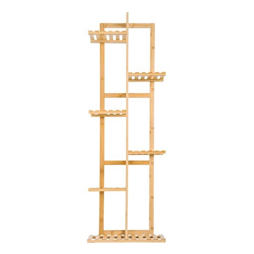 Stojak na rośliny G21 6 poziomów, bambusowy