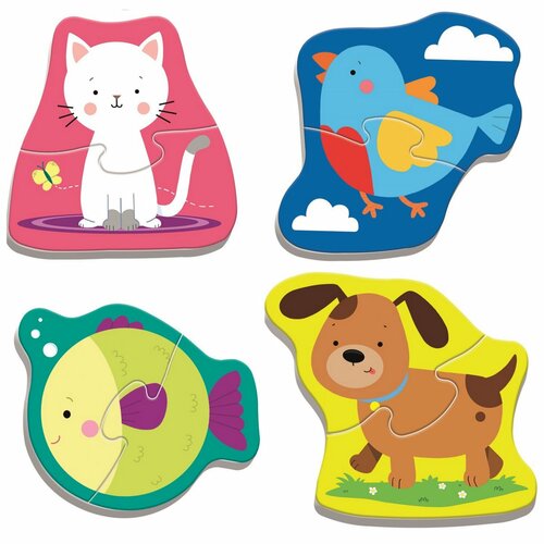 Trefl Baby puzzle Zvieratá, 8 dielikov