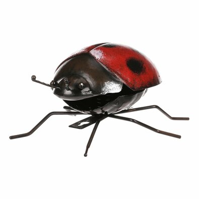 Decorațiune metalică de grădină pentru agățat,gărgăriță, 14 x 16 x 7 cm