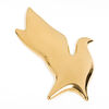 Tapeta 3D Birds gołąb, złota