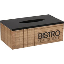 Škatla za robčke Bistro, 25 x 9 x 13,5 cm