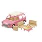 Sylvanian Familie 5535 Familienauto Rosa Van