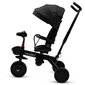 Baby Mix Triciclu pentru copii Peony EVA, negru