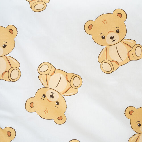 Lenjerie de bumbac pentru pătuț 4Home Teddies, 100x 135 cm, 40 x 60 cm