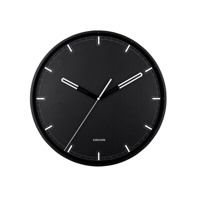 Karlsson KA5774BK Designové nástěnné hodiny, 40 cm