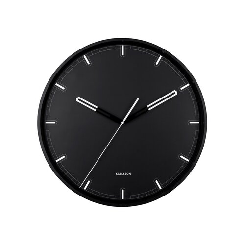 Karlsson KA5774BK Dizajnové nástenné hodiny, 40 cm