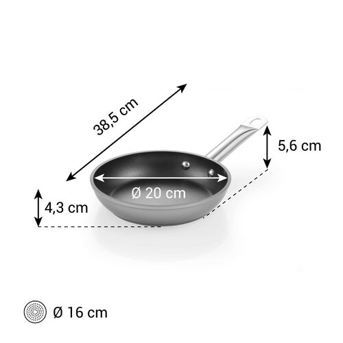 Tescoma Pánev GrandCHEF+ pr. 20 cm