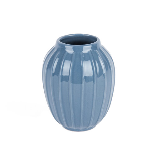 Elegatná váza Lilien modrá, 12 cm