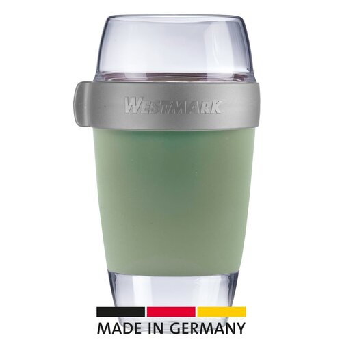 Recipient pentru alimente din trei piese Westmark,1150 ml, verde mentă