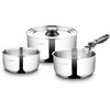Lamart LT1009 Kims Edelstahl Kochtopfset, 5 Teile