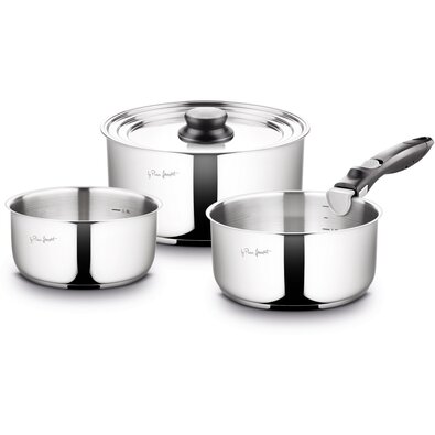 Lamart LT1009 Kims Edelstahl Kochtopfset, 5 Teile