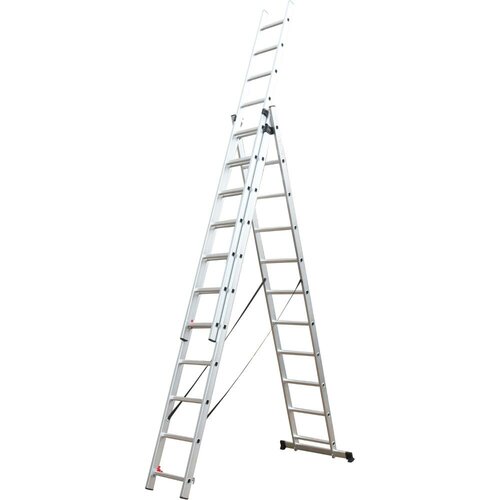 Fieldmann FZZ 4311 – drabina trzyczęściowa, 3 x 11 szczebli