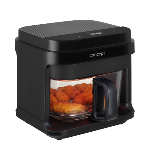 Concept FR5500 GLASS & FAST meleg levegős sütő
