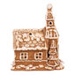 Sfeșnic Biserica din turtă dulce, ceramică, 16 cm