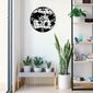 Ceas de perete World S018 Black, 48 x 48 cm