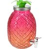 Dozator de băuturi din sticlă EH 4,5 l, roz