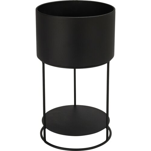 Set de suporturi metalice pentru flori Navelli negru, 2 buc.