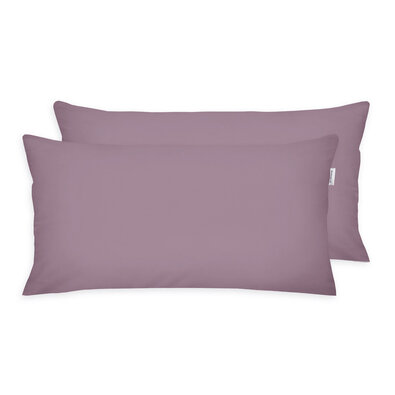 Tom Tailor Kopfkissenbezug Cozy Mauve, 40 x 80 cm