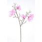 Floare artificială Magnolia roz deschis, 86 cm