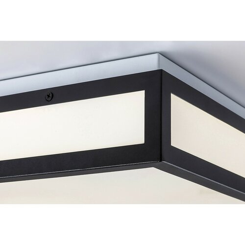 Rabalux 75031 kúpeľňové stropné LED svietidlo Zoya, čierna