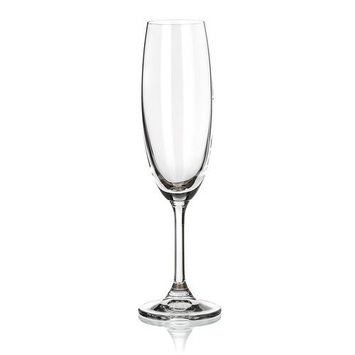 Banquet Crystal kozarec za šampanjec Leona 210 ml,6 kosov