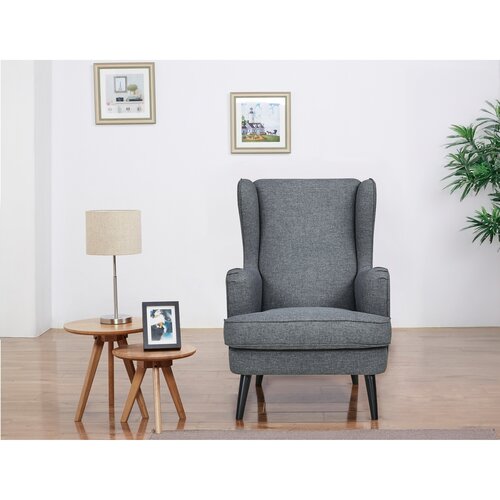 Fotel na uszach GREY2, szary