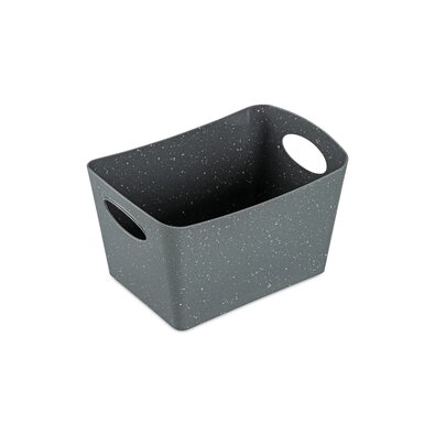 Koziol Shranjevalna škatla Boxxx S Organic siva, 1l, 12,8 x 18,7 x 10,8 cm
