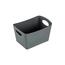 Koziol Shranjevalna škatla Boxxx S Organic siva, 1l, 12,8 x 18,7 x 10,8 cm