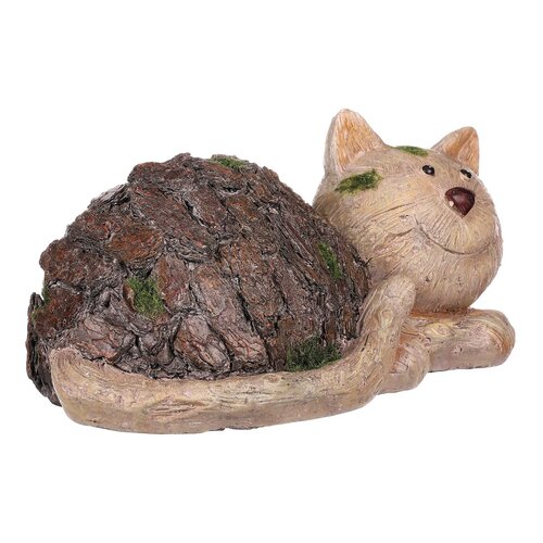 Dekoracja ogrodowa Kot, 37 x 20 x 17 cm, MgO ceramika