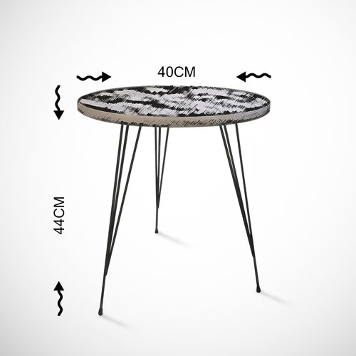 Beistelltisch Sandalf Caucasian Oak
