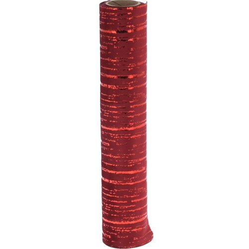 Bieżnik na stół Deco Fabric Velvet czerwony, 28 x 150 cm