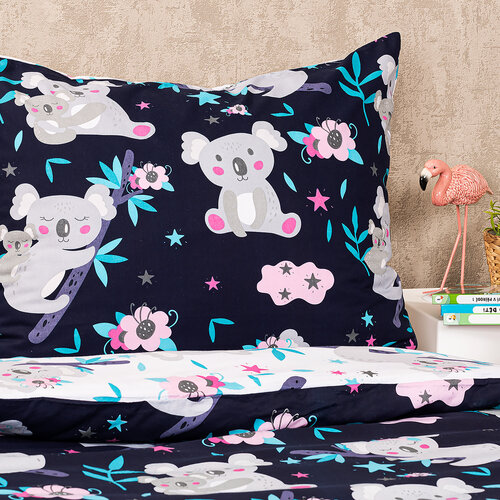 Lenjerie de pat din bumbac 4Home Koala friend, 140 x 200 cm, 70 x 90 cm