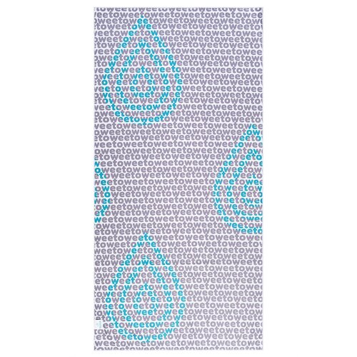 Towee Швидковисихаючий рушник PALMS PINK, 70 x 140 см