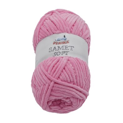 Preja SAMET roza, 100 g / 100 m
