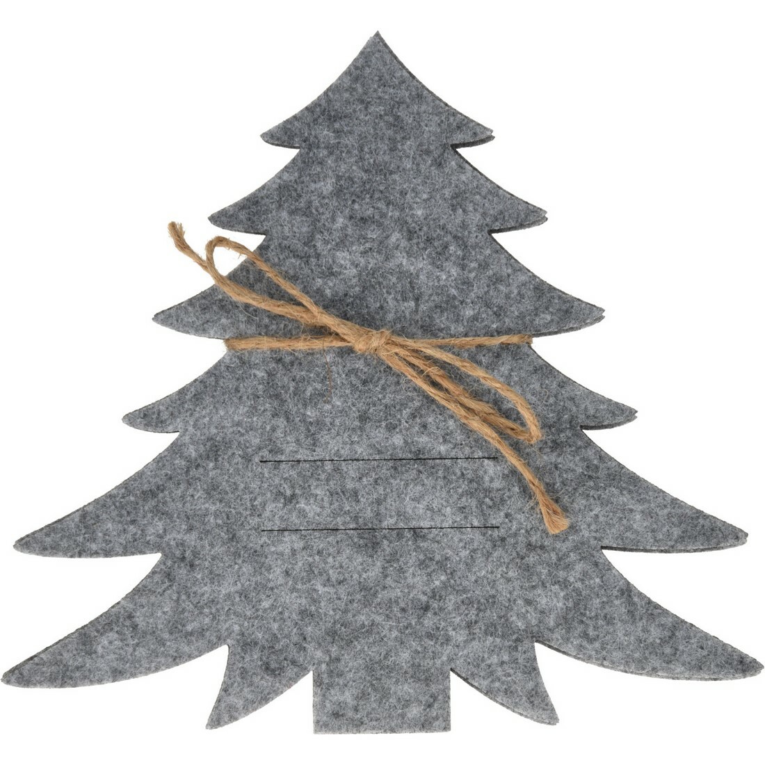 Kapsa na příbory X-Mas Tree šedá, sada 4 ks